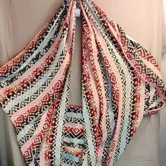 Talbots Ladies Infinity 22" X 64" Multicolored NWT - Picture 3 of 6